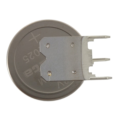 Renata CR2025RV-MFR-LF 3V Lithium Coin Battery 3-PIN VERT for PCB CMOS RFID CR2025RV-MFR-LF
